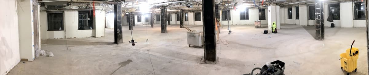 Interior demolition crew
